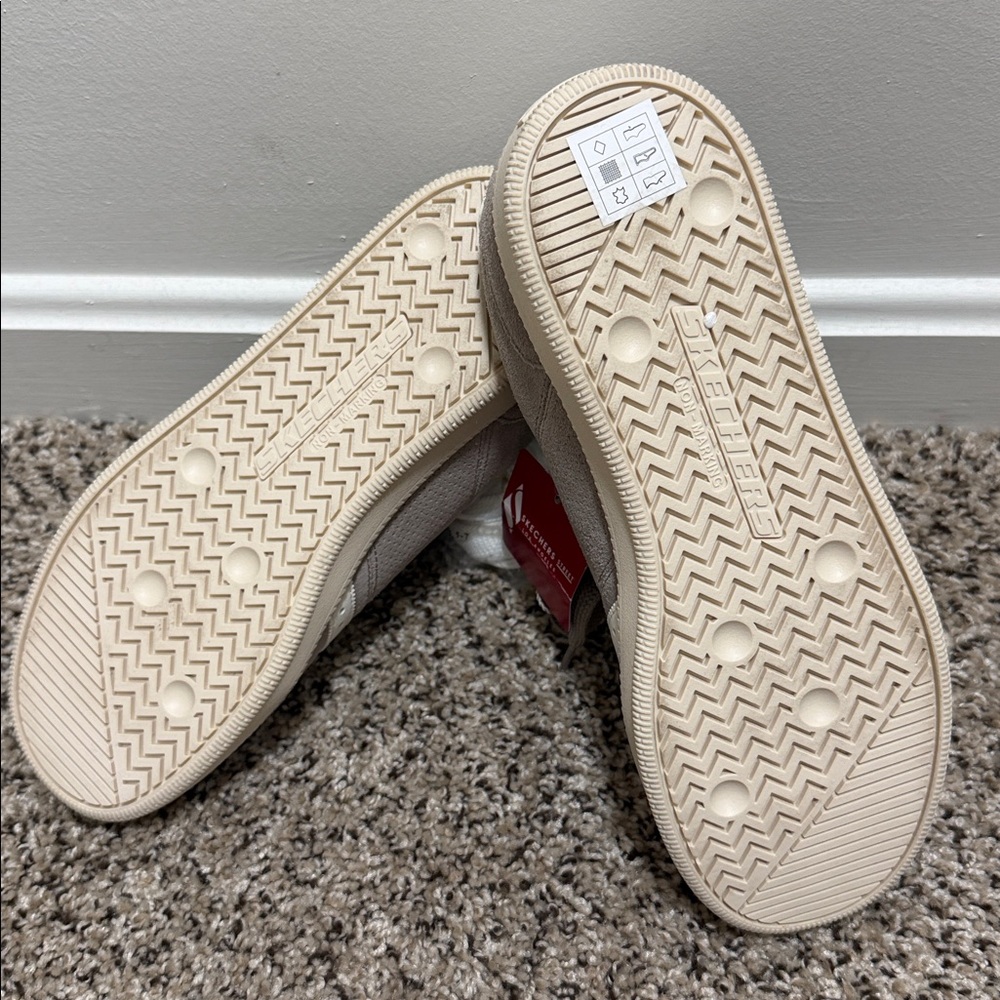 NWT Skechers Zinger 2.0 Chroma Crew Suede Women’s Sneakers Tan / Gray Size 6.5 - Picture 12 of 15